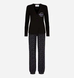 BUTTONS FLOWERS PYJAMAS