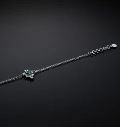 EMERALD HEART BRACELET