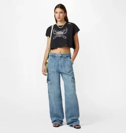 FERRAGNI PUNK CROP T-SHIRT