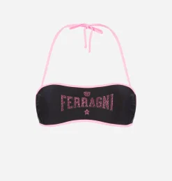 FERRAGNI STRETCH BANDEAU BIKINI TOP