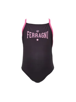 FERRAGNI STRETCH ONE-PIECE SWIMMING COSTUME