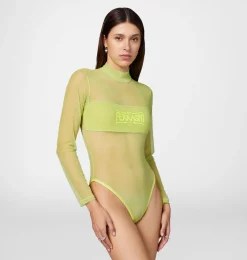 FERRAGNI TULLE BODYSUIT