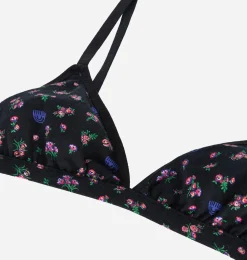 FLOWERS TRIANGLE BRA