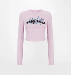 GOTHIC BUTTERFLIES CROP T-SHIRT