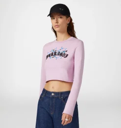 GOTHIC BUTTERFLIES CROP T-SHIRT