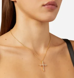 GOTHIC CROSS PENDANT NECKLACE
