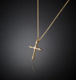 GOTHIC CROSS PENDANT NECKLACE