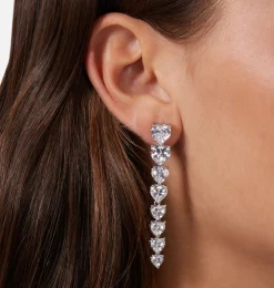 INFINITY LOVE PENDANT EARRING