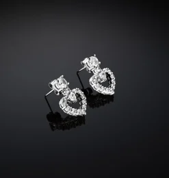 INFINITY LOVE PENDANT EARRINGS
