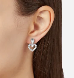 INFINITY LOVE PENDANT EARRINGS