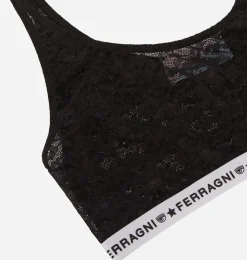 LACE LOGOMANIA TOP