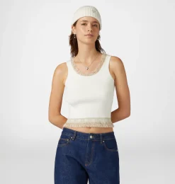 LOGOMANIA KNIT TOP