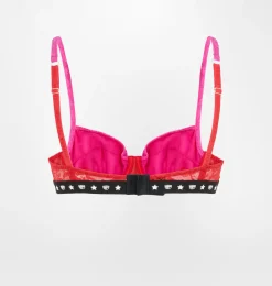 LOGOMANIA LACE BRALETTE