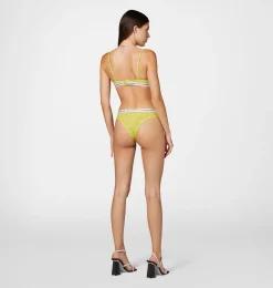 LOGOMANIA LACE BRAZILIAN BRIEF