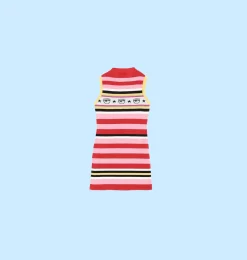 MAXI LOGOMANIA MIDI DRESS