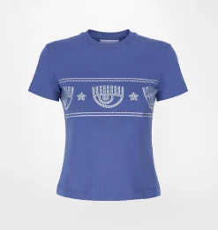 MAXI LOGOMANIA STUDS T-SHIRT