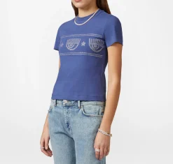 MAXI LOGOMANIA STUDS T-SHIRT