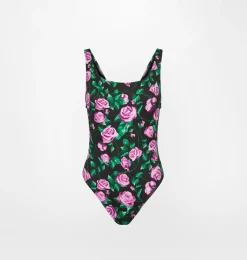 ROSES ONE-PIECE SWIMSUIT
