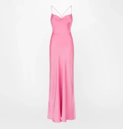 SATIN DRESS