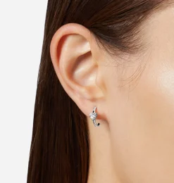 SILVER FIRST LOVE SMALL EARRINGS