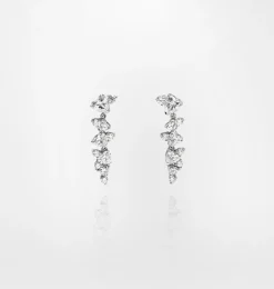 SILVER PENDANT EARRINGS