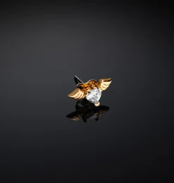 SINGLE CUPIDO EARRING