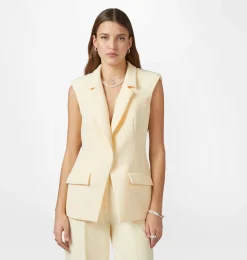 UNIFORM SLEEVELESS JACKET